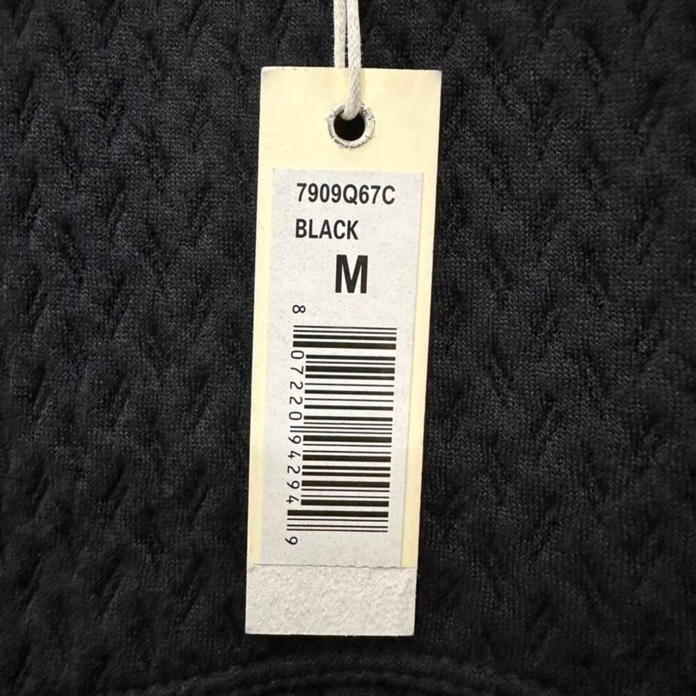 Max Studio NWT Medium Black Sleeveless Dress Flair Bottom Cocktail Party Evening - Picture 6 of 11